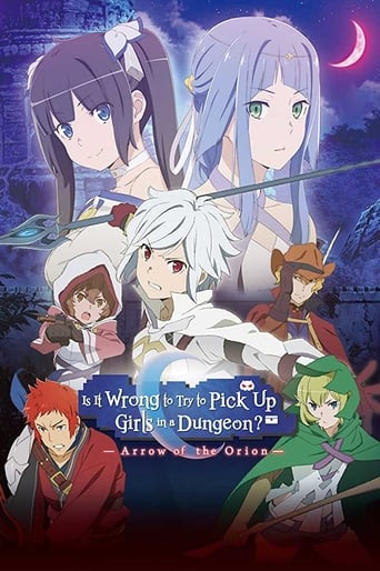 دانلود فیلم Is It Wrong to Try to Pick Up Girls in a Dungeon?: Arrow of the Orion 2019 (آیا سعی در انتخاب دختران در یک زندان - پیکان شکارچی اشتباه است )