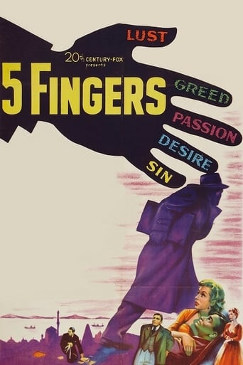 دانلود فیلم 5 Fingers 1952